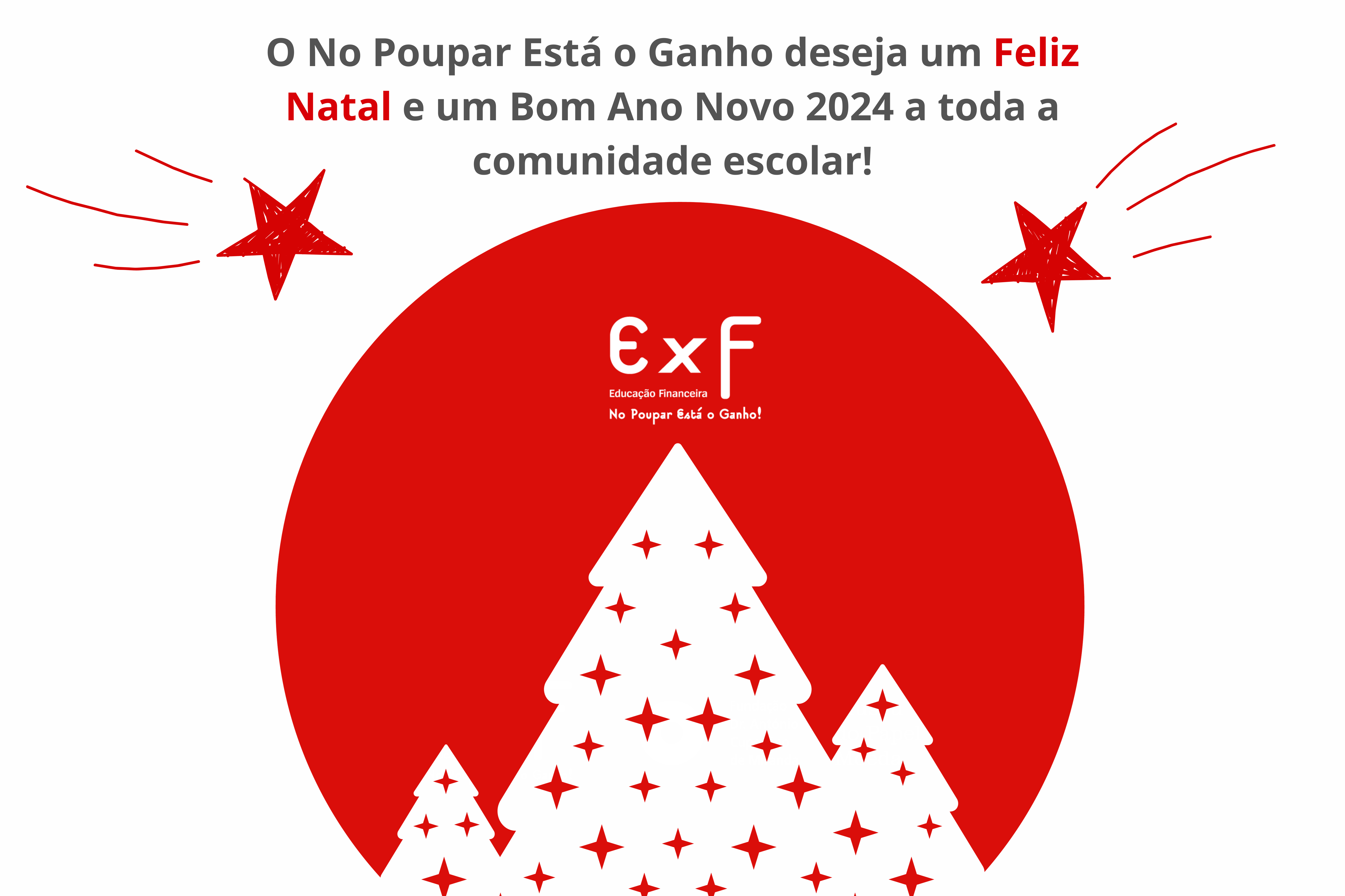 O No Poupar Está o Ganho deseja um Feliz Natal e um Bom Ano Novo!